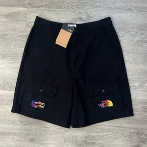 The North Face Black Cargo Shorts